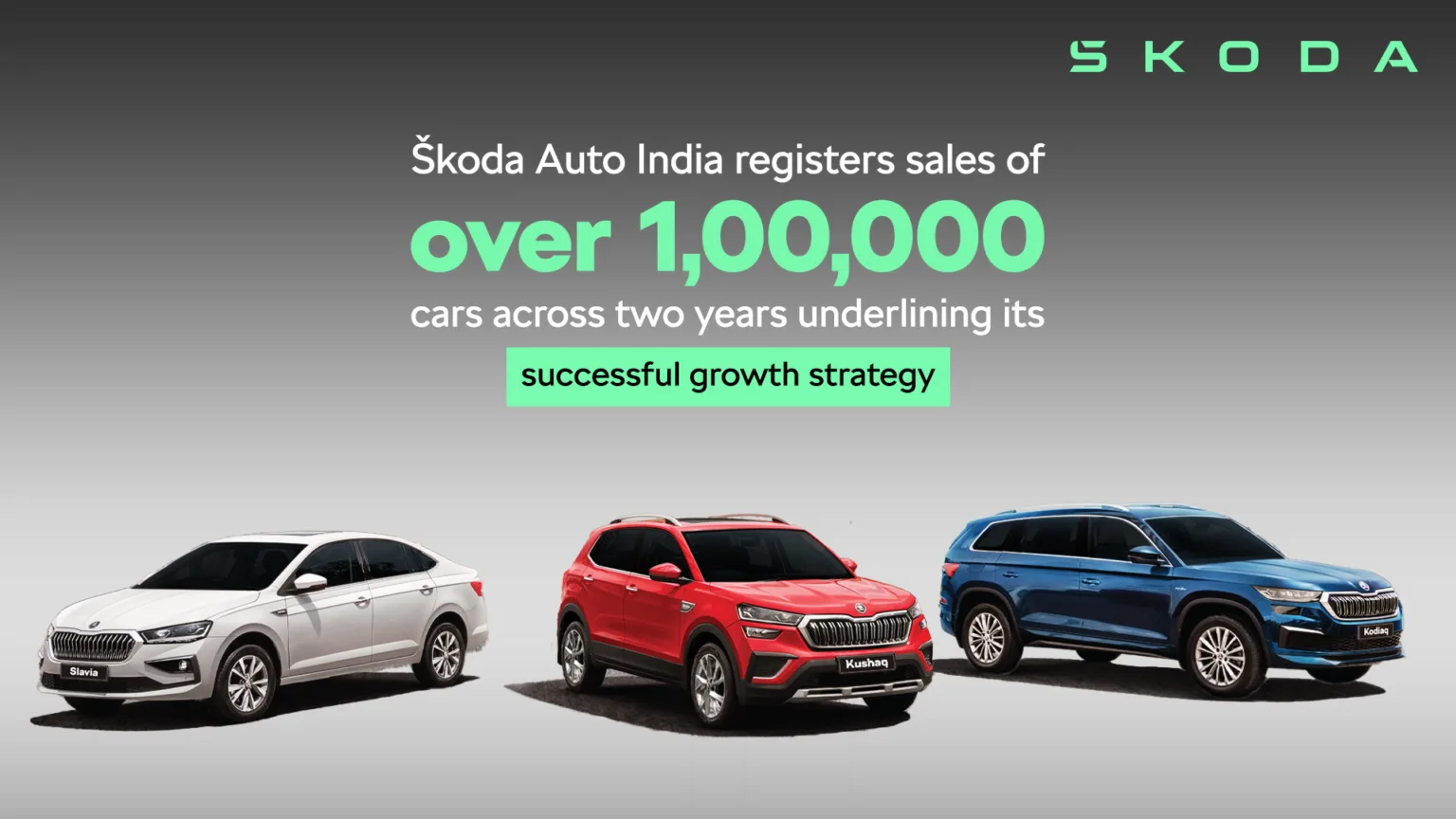 Skoda Auto India 100000 milestone