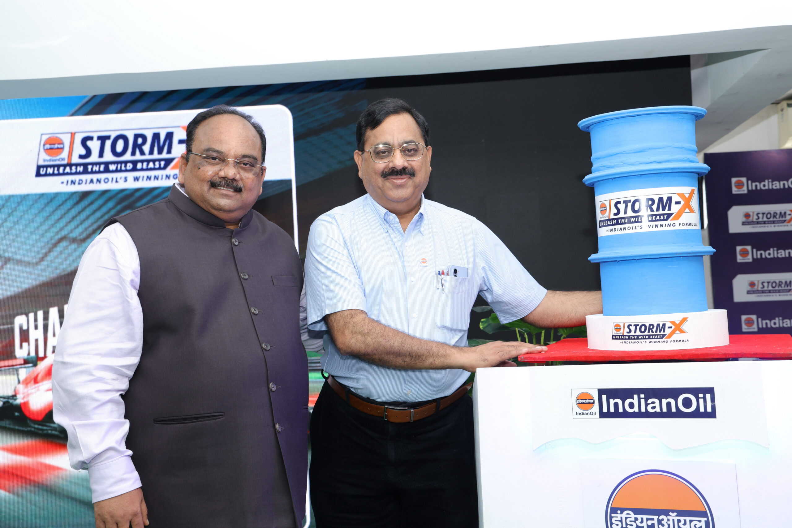 इंडियनऑयल ने मद्रास इंटरनेशनल सर्किट पर STORM-X रेसिंग ईंधन लॉन्च किया