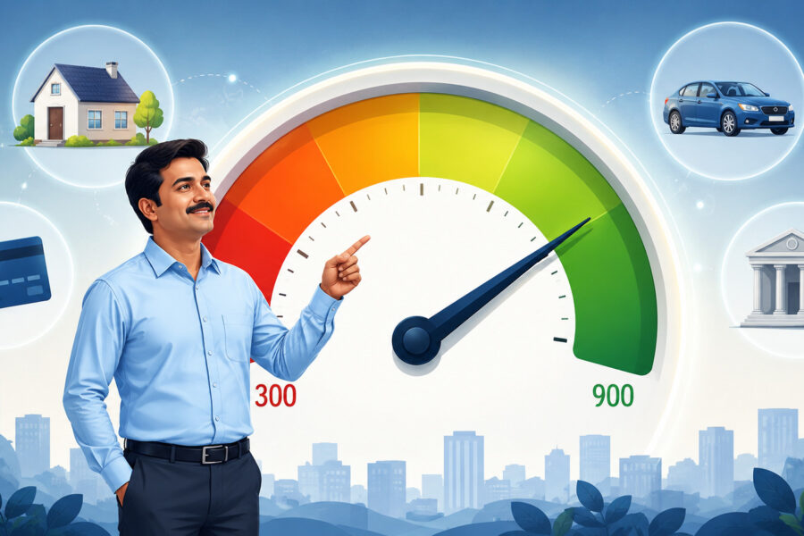 CIBIL स्कोर क्या है ? यह कैसे बनता है, मुफ्त में कैसे चेक करें, और कम स्कोर को कैसे सुधारें