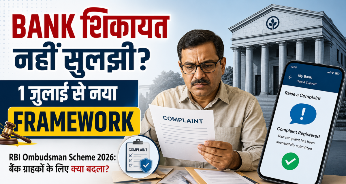 बैंक की शिकायत नहीं सुलझी? 1 जुलाई से बदला RBI Ombudsman Framework, ग्राहकों के लिए क्या है इसका मतलब