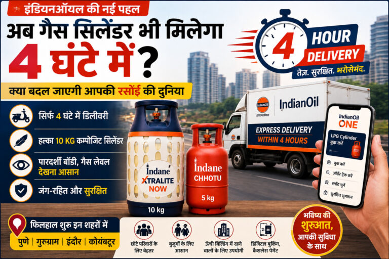 Now Gas Cylinder Delivery In Just 4 Hours