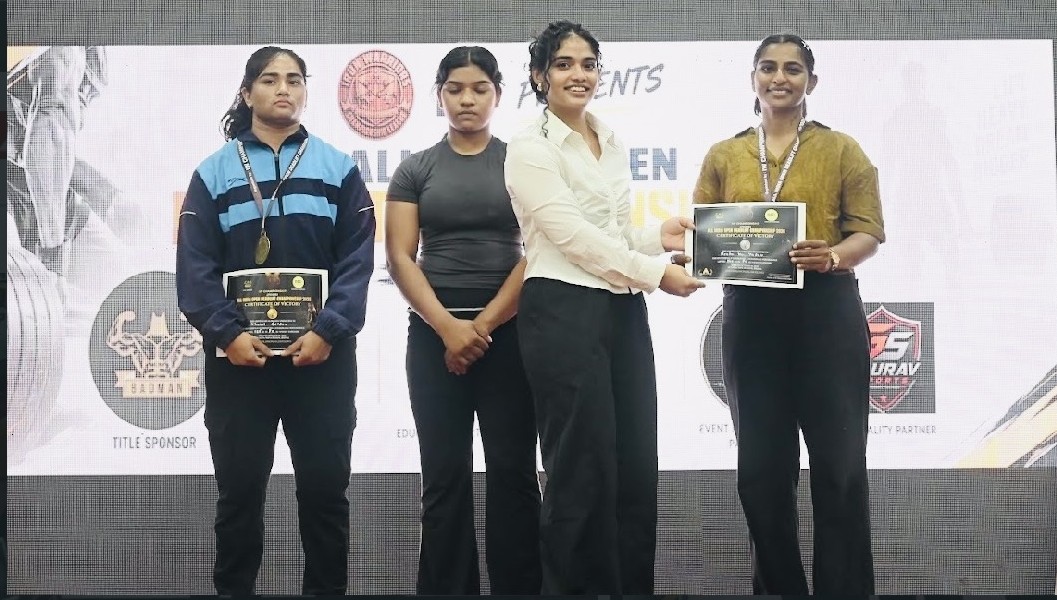 एम्स भोपाल की रीता यादव ऑल इंडिया ओपन डेडलिफ्ट चैंपियनशिप में दूसरे स्थान पर