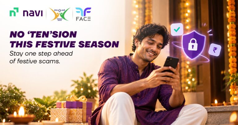 नवी, FACE और डॉट ने त्योहारों पर साइबर सुरक्षा अभियान शुरू किया