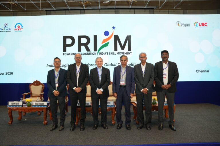 चेन्नई में एलएससी के PRISM 2026 कार्यक्रम में भविष्य के लिए तैयार लॉजिस्टिक्स वर्कफोर्स पर जोर