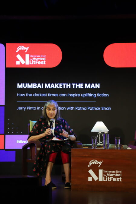 मुंबई लिटफेस्ट 2026 में रत्ना पाठक शाह और जेरी पिंटो ने इतिहास और यादों पर चर्चा की